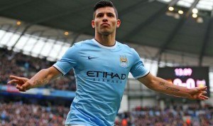 Sergio Aguero Man City vs Liverpool