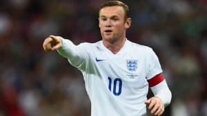 England captain Wayne Rooney.