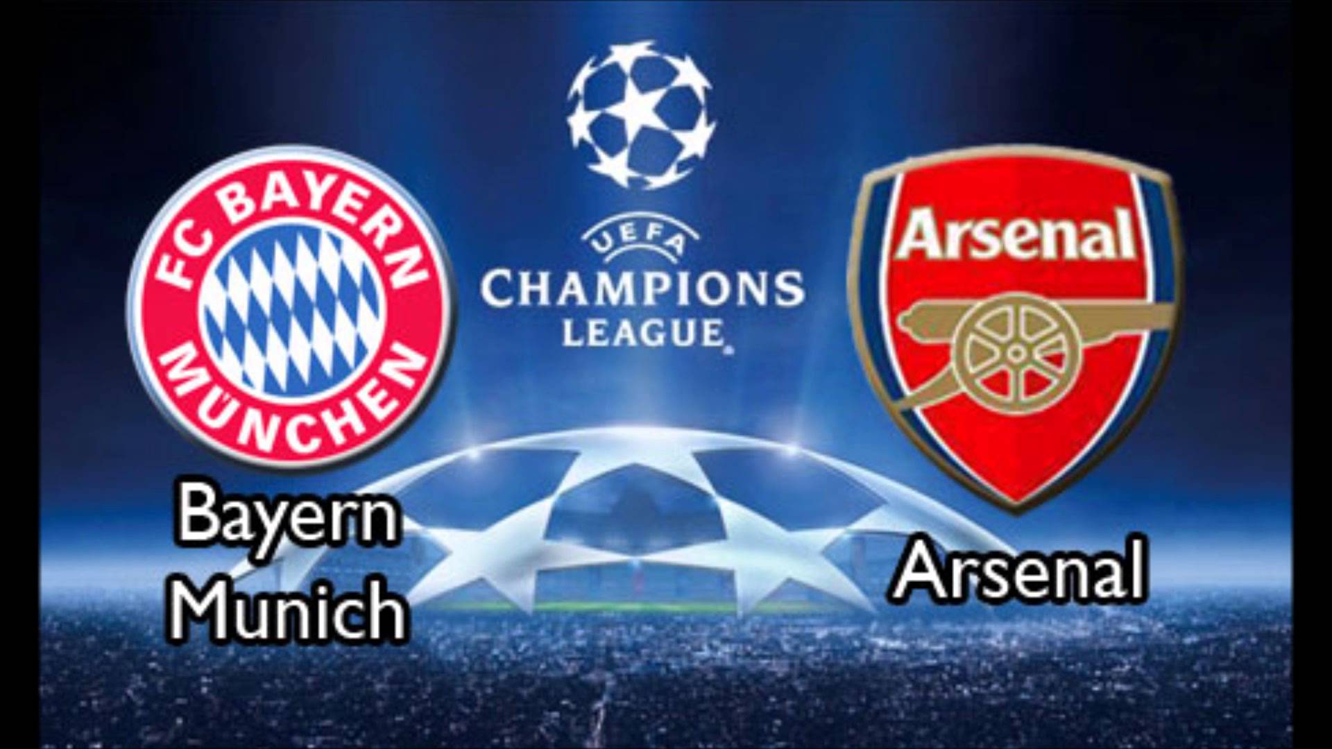 Bayern Munich vs Arsenal Champions League