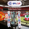 Man Utd vs Southampton EFL Cup Final Logos