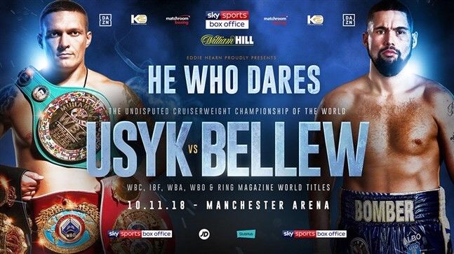 Usyk vs Bellew Fight Poster