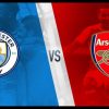 Man City vs Arsenal badges