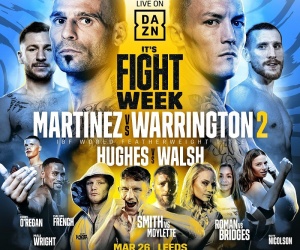 Josh Warrington vs Kiko Martinez 2 Fight Poster