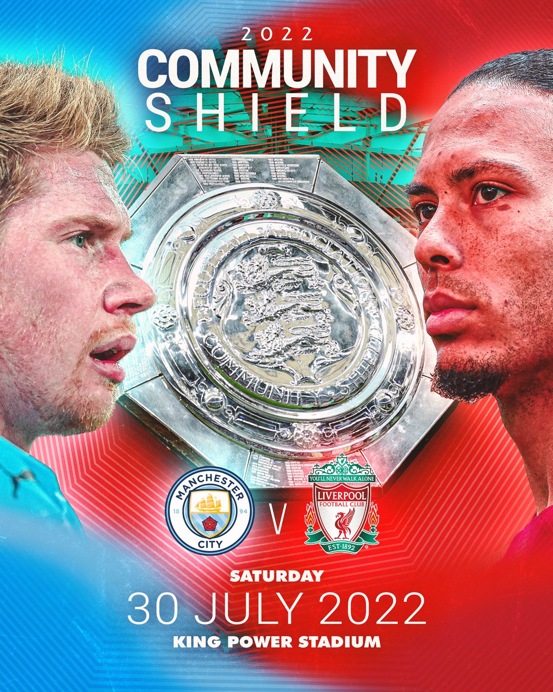 Community Shield 2022 Man City vs Liverpool