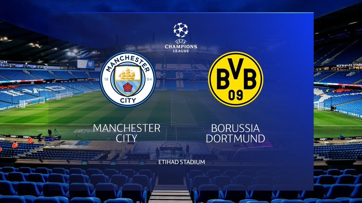 Man City vs Dortmund Champions League