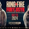 Tyson Fury vs Oleksandr Usyk Fight Poster